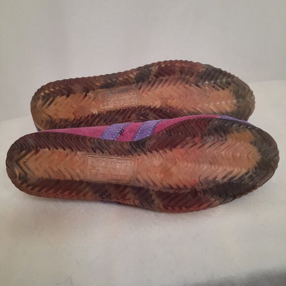 Vintage 80s North Star Womens Sneakers US 6.5 Pink purple Suede Lace Up - Picture 12 of 13